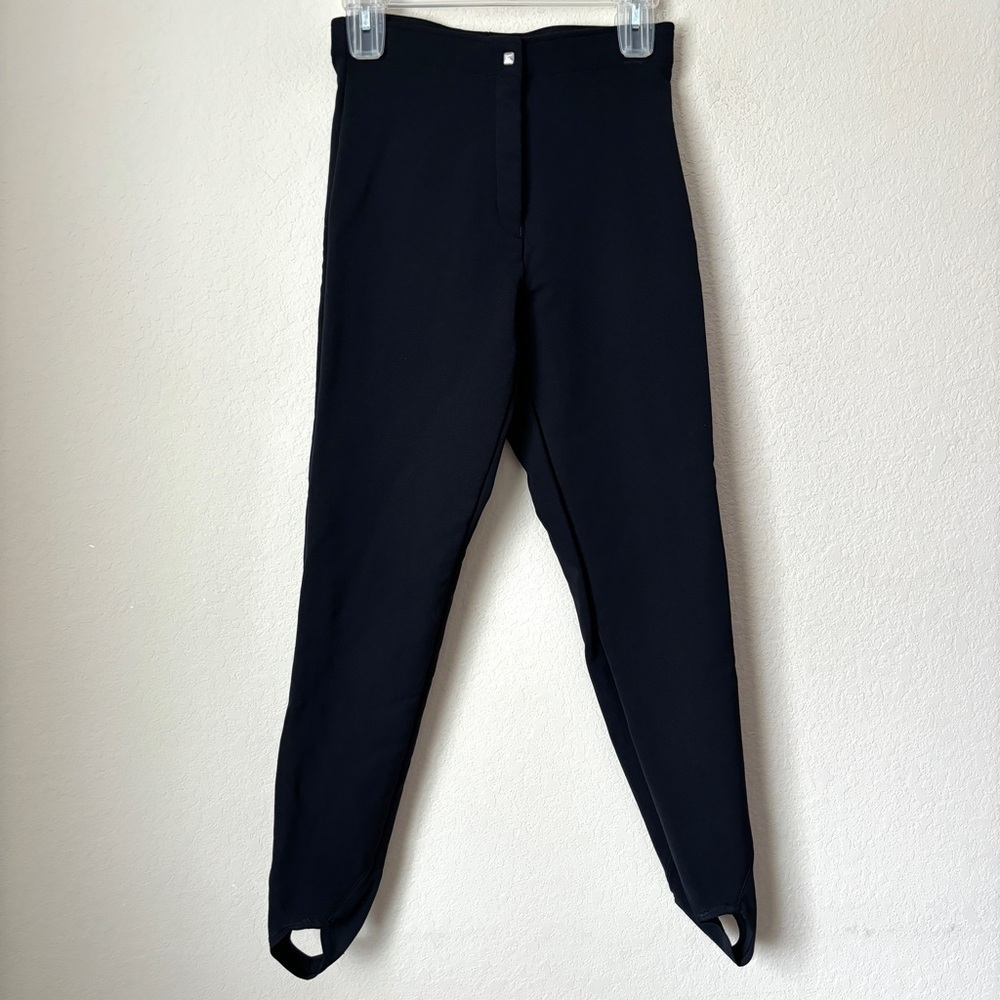 Vintage 8L Peregrine Sun Valley Skiwear Wool Blend High Rise Stirrup Ski Pants